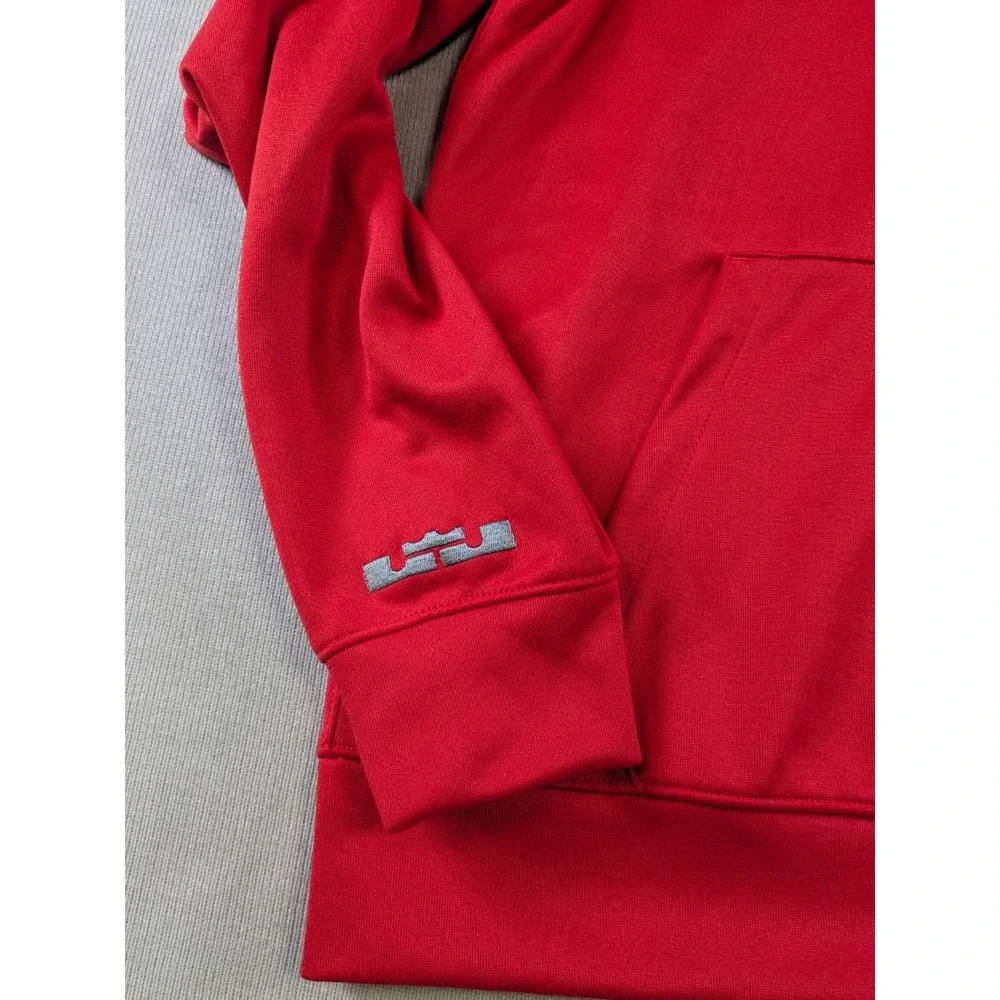 Ohio State Buckeyes Hoodie Mens Medium Nike Center Swoosh Sweatshirt New Lebron
